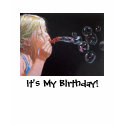 BUBBLE BLOWER, It's My Birthday! SHIRT by joyart BUBBLE BLOWER, It's My Birthday! SHIRT