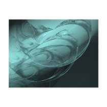 Bubble burst postcards