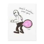 Bubble Butt Postcard