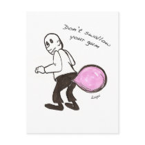 Bubble Butt Postcard
