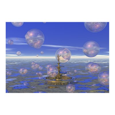 Bubble Dance Poster by Poetic_Justice
