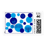 Bubble Dot Hanukkah Postage