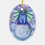 Bubble Fairy Cat Fantasy Art Ornament ornaments