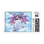 Bubble Fairy Kitten Cat Postage stamps