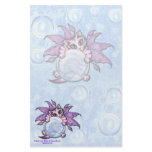 Bubble Fairy Kitten Fantasy Cat Art Stationery