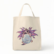 Bubble Fairy Kitten Fantasy Cat Art Tote Bag by TigerpixieArt Bubble Fairy Kitten Fantasy Cat Art Tote Bag