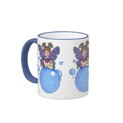 Bubble Fairy Mugs by PJ_Masi_Illustration