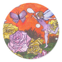 Bubble fairy stickers