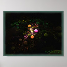 Bubble Field Poster