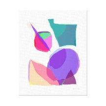 Bubble Gallery Wrapped Canvas