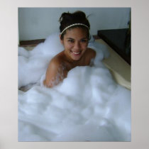 Bubble Girl - Bathing Beauty Print
