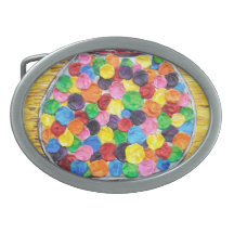 bubble gum balls belt buckle
