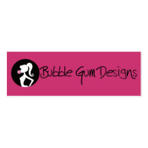 Bubble Gum Designs Business Card