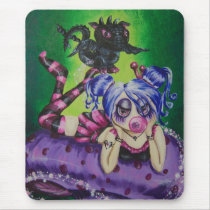 Bubble Gum Fairy and Dragon Fantasy Mouse Pad mousepads