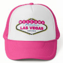Bubble Gum Pink Las Vegas Cap, Sexy!!! hats by vegasdusoleil Bubble Gum Pink Las Vegas Cap, Sexy!!! hats