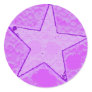 Bubble GUM Star Sticker