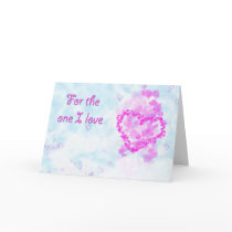 Bubble Heart cards