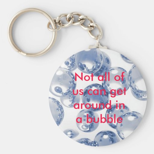 Bubble Keychain Zazzle