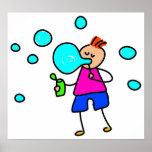 Bubble Kid Posters