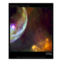 Bubble Nebula - NGC 7635 Hubble Telescope posters