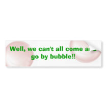 Bubble Quote bumper stickers
