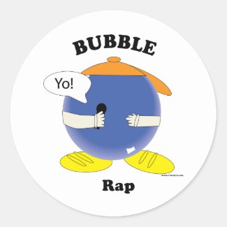 Bubble Rap Stickers