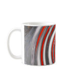 Bubble swirling and bursting coffee mug