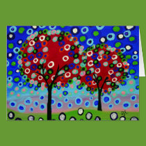 Bubble Trees cards