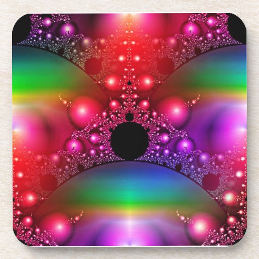 Bubble World Beverage Coasters