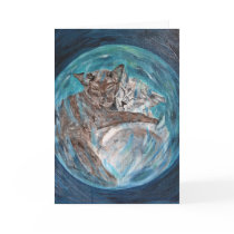 Bubblecats in Cyberspace Card