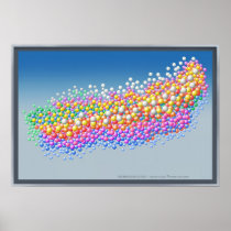 " BUBBLEGUM CLOUD " by: Robert Singletary Print