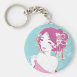 Bubblegum Geisha keychains