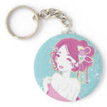 Bubblegum Geisha Key Chains