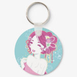 Bubblegum Geisha keychains