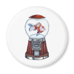 BubbleGum Goldfish Fridge Magnets