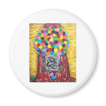 Bubblegum Machine magnets