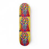 "Bubblegum Machine" Skateboard Deck