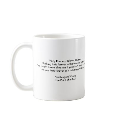 BubbleGum Mug by thepointofimpact