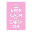 Bubblegum Pink print