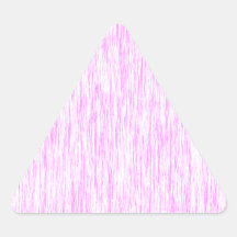 Bubblegum-Pink-Render-Fibers-Pattern Triangle Stickers
