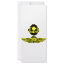 Bubblehead Helmet & Jumpwings Custom Rack Cards