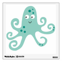 Bubbles and Squirt Wall Decal Octopus wall decals