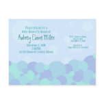 Bubbles Baby Shower Invitation