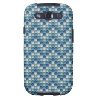 Bubbles Blue Samsung Galaxy S3 Case