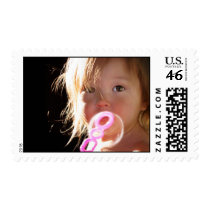 Bubbles - Childhood innocence postage
