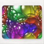 Bubbles colored mouse mat