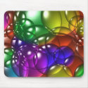 Bubbles colored mousepads