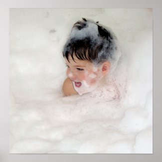 Bubbles Everywhere print