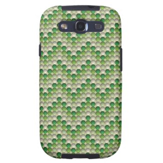 Bubbles Green Samsung Galaxy S3 Case