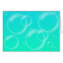 Bubbles II Card